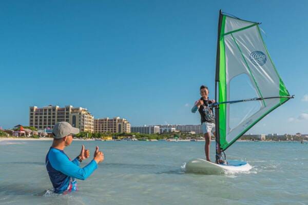 Introductieles Windsurfen